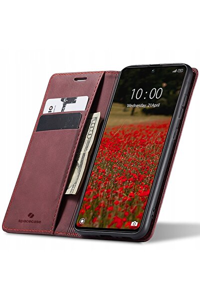 NO BRAND Husă Spacecase pentru POCO X6 RM NOTE 13 PRO 5G, roșu