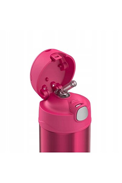 NO BRAND Cană termică etanșă pentru copii, cu pai, Thermos, 355 ml