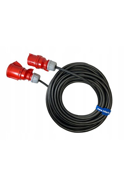 NO BRAND Cablu prelungitor electric din cauciuc, 32A, 5x6 mm², 15m, H07RNF OW