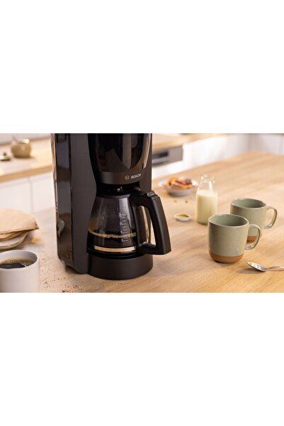 Bosch MyMoment TKA3M133 Carafă de sticlă 1.4l Negru