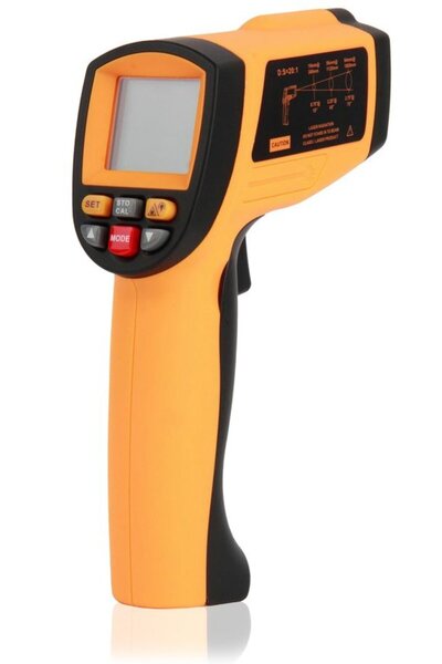 Benetech PIROMETRU TERMOMETRU INFRAROȘU FĂRĂ CONTACT CU LASER -30+1150°C
