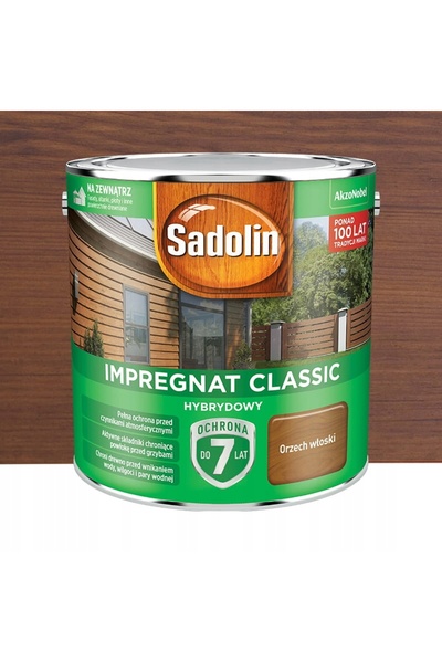 Sadolin IMPREGNANT CLASIC HIBRID PENTRU LEMN NUC 2.5L