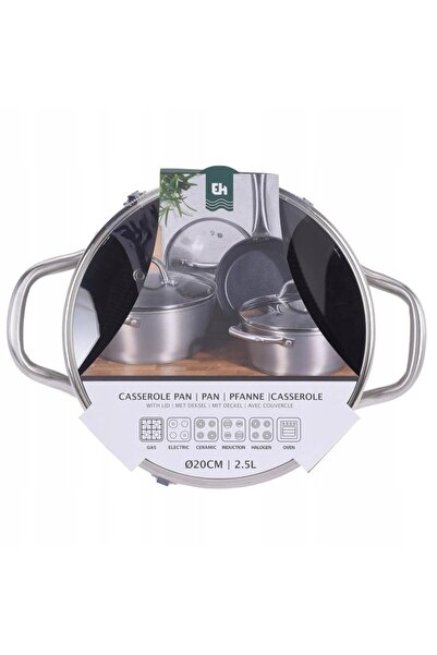 Excellent Houseware GARNER CU CAPAC ALUMINIU ARGINTIU 20x9 cm