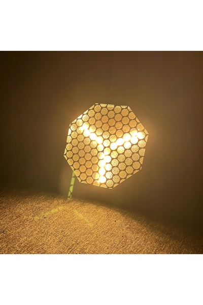 LIGHT4ME Reflector LED de scenă, iluminat retro vintage, RGB, WW, COB