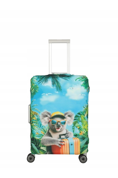 NO BRAND Husă de valiză Travelite Mărimea M - Koala