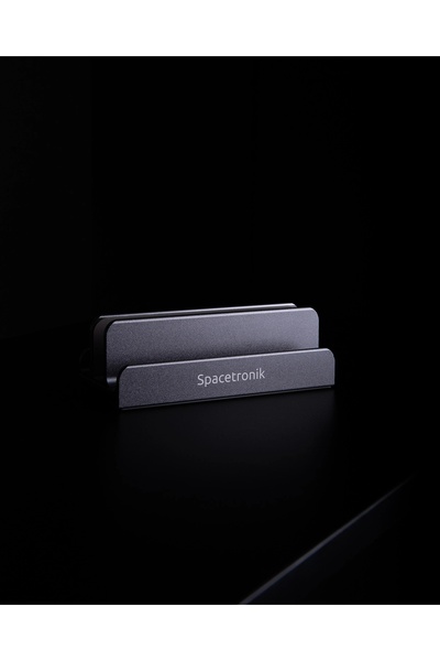 Spacetronik Suport dublu reglabil pentru laptop și tabletă, pentru masă/birou...