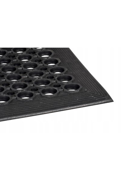 Deco4Home Preș de exterior din cauciuc, perforat, 60x90cm