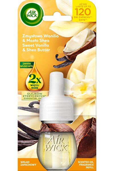 NO BRAND Rezervă Air Wick Aroma Sensational Vanilie și Unt de Shea 19 ml x4