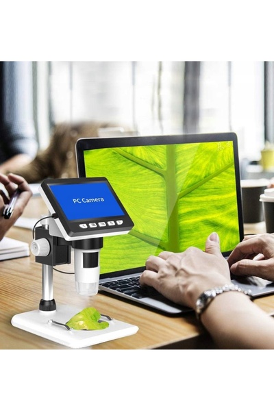 NO BRAND Microscop Ecran Digital PC MacOS Windows Digital 1000x USB