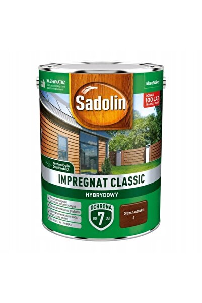 Sadolin IMPREGNANT CLASIC HIBRID PENTRU LEMN NUC 4,5L