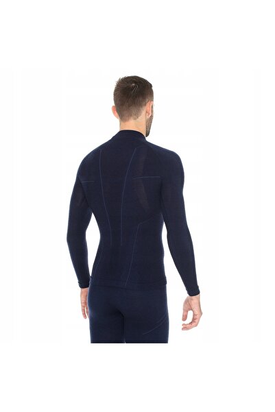 NO BRAND Pulover de lână pentru bărbați BRUBECK EXTREME MERINO XL
