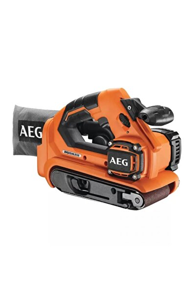 AEG Polizor cu bandă cu motor fără perii + Încărcător + Acumulator de 6.0Ah