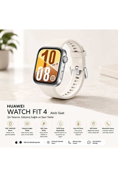 Huawei Watch Fit 4 Beyaz