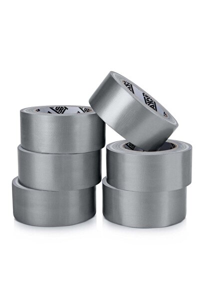 Generic 6 pack of Silver Duct Tape 12 Yards x 2 Inches, Heavy-Duty Waterproof...