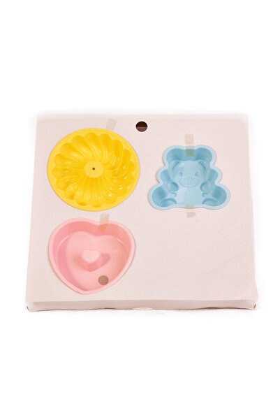 generel 3-Piece Silicone Cupcake and Ice Cream Mold Set