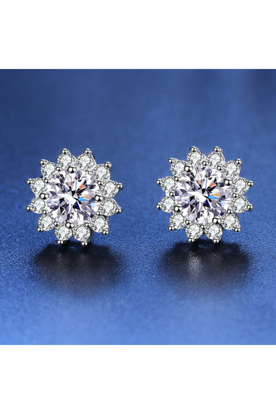 Choice silver 925 Sterling Silver Classic Huggies Earrings For Women Gift Min...