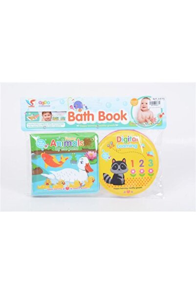 CasaDesteapta.ro Carte Baie 2pcs - Jucarie pentru Copii, Rezistenta la Apa, l...