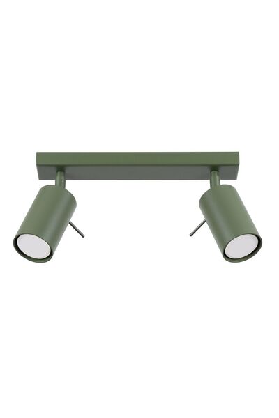 SOLLUX RING 2 plafonieră verde măsliniu