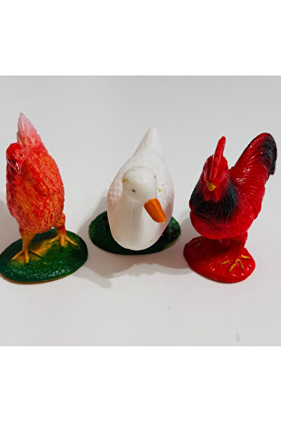 OEM Set figurine educative – 12 animale de la fermă multicolore