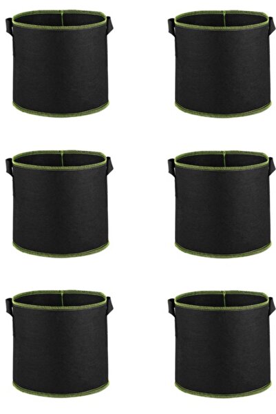 OEM Saci de plantare pentru grădină, set de 6 saci pentru plante - De interio...