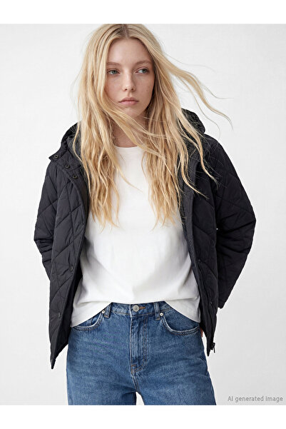 LC Waikiki Hooded Quilted Women's Puffer Coat