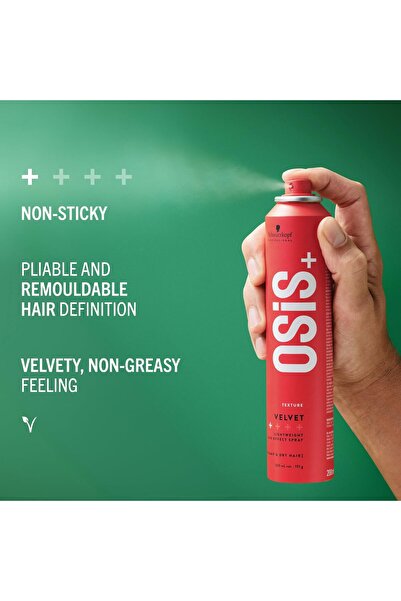 schwarzkopf professional OSiS+ Velvet Lightweight Wax-Effect Spray 200ml