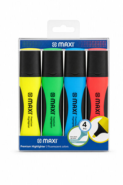 MAXİ Highlighter Set 4 Shades