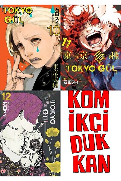 Gerekli Şeyler Yayıncılık TOKYO GUL 10-11-12 SET (KD 3 KİTAP GEREKLİ ŞEYLER M...