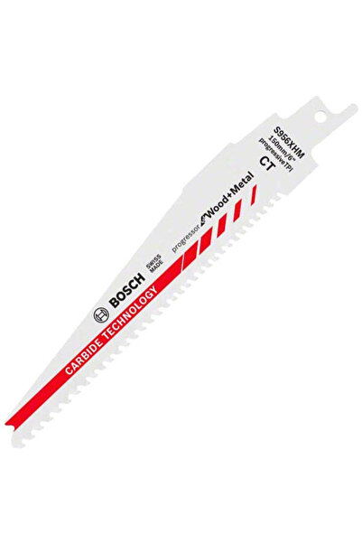 Bosch Reciprocating saw blade, S956XHM Progressor for Wood and Metal, 150mm, ...