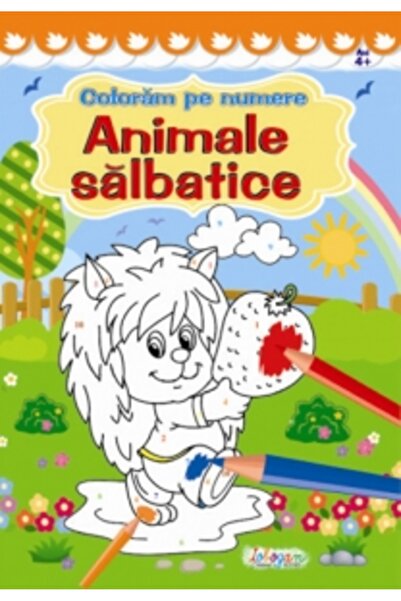 ERC PRESS Coloram pe numere: Animale salbatice