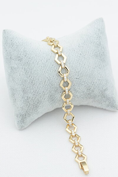 XUPING JEWELRY Style Pearl/Xuping Jewelry Hexa Zircon Stone Bracelet
