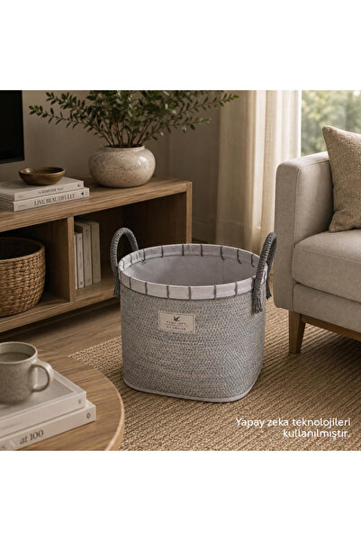 Penelope Sepia Sepet Medium Gray - 31X28 cm