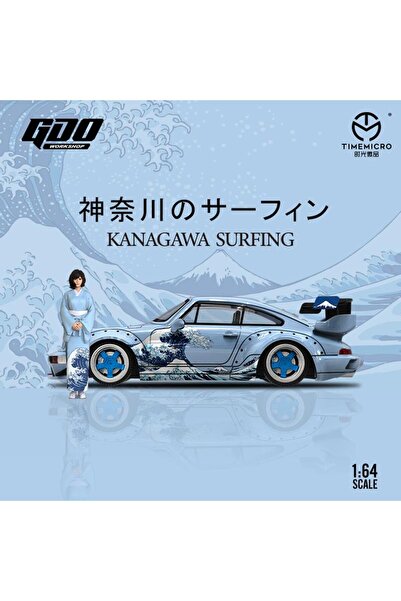 Timemicro GDO Wokeshop Porsche 1/64 Model Araba