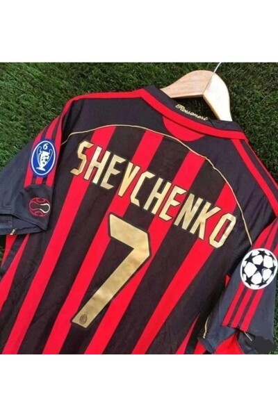 BREATHLESS A.c Milan 2006/07 Shevchenko Özel Nostalji Forması (RED)