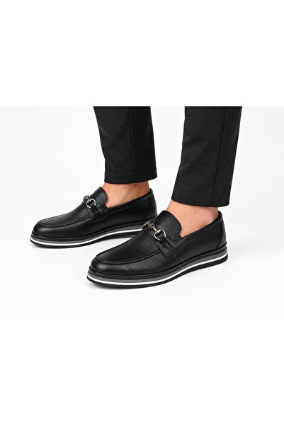TRENDYSHOSE 5187 T4 Thermo Natural Leather Men's Casual Shoes
