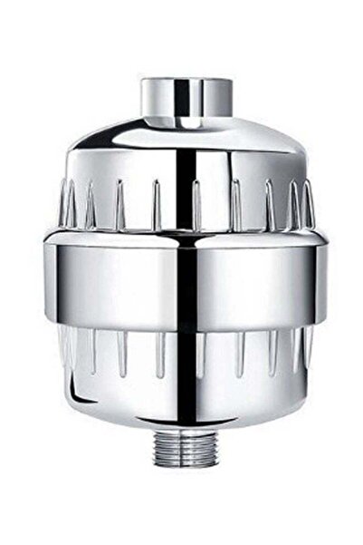 Generic Shower Water Purifier Treatment Silver/White/Blue 19.5x9x9cm
