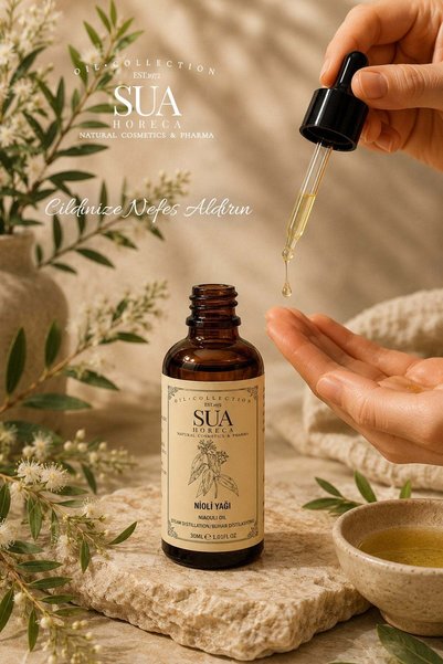 Sua Horeca Nioli Niaouli Essential Oil 100% Pure Natural Additive-Free Steam Distillation 30 ml