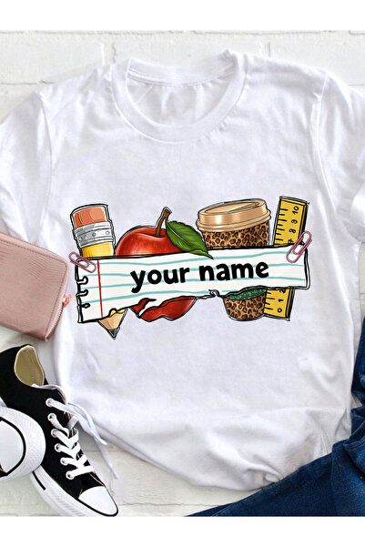 128 Personalized Teacher T-Shirt, Teacher Appreciation Gift, Perfect for Show...