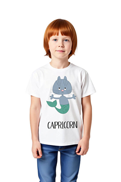 PayBuy Capricorn Vintage Astrology Printed Kids T-Shirt