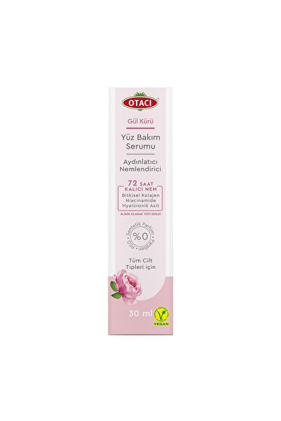Otacı Gül Kürü Nemlendirici Aydınlatıcı Yüz Bakım Serumu 30 Ml (4'li Paket)