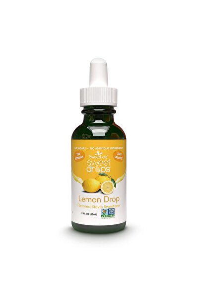 SweetLeaf Stevia Drops Liquid Sweetener, Lemon Drop - 2 Fl Oz, Pack of 1 | Sw...