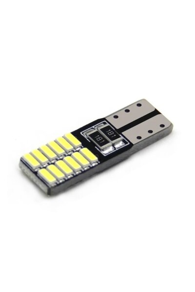 RADUS Bec LED T10 W5W Radus, 24 SMD 4014, 12V, pentru lumini de poziție, plaf...