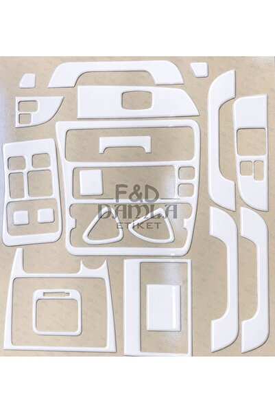 FD Damla Etiket Toyota Corolla Legendary Case Dashboard Console Trim Front Ch...