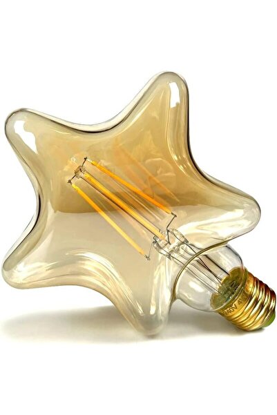 STARSTAR E27 4W retro star filament bulb.