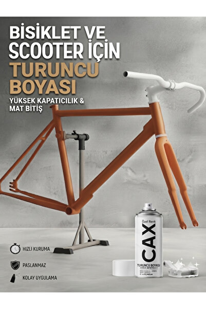 caxcolors CAX Akrilik Sprey Boya - 400 ml, Bisiklet ve Scooter Boyası