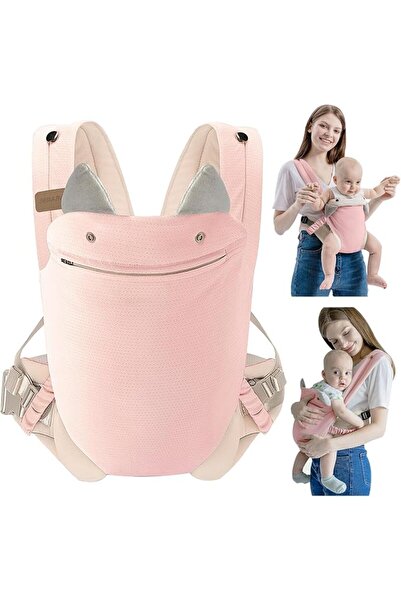Tazweeq Breathable Mesh Baby Carrier, Ergonomic Baby Carrier, Adjustable Infa...