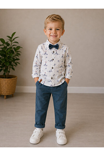 Arjen Boy's Shirt and Pants Set