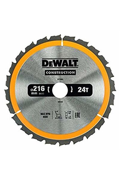 Dewalt Δίσκος κυκλικού πριονιού για κατασκευές 216x30mm 24T DT1952-QZ