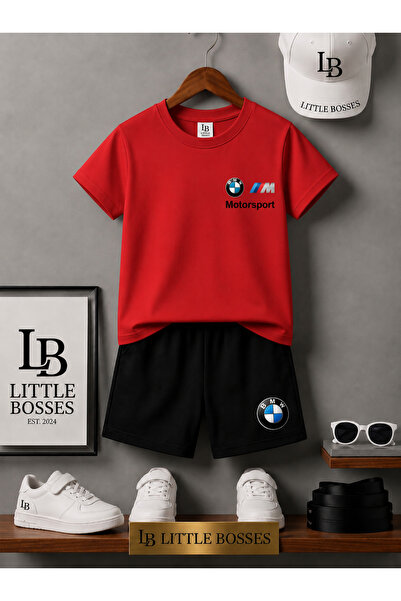 LB little bosses Summer Shorts T-Shirt Unisex (Bmw)