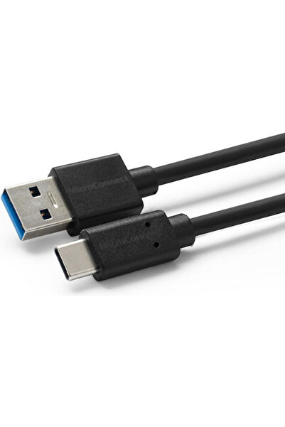 MicroConnect Καλώδιο USB 3.0 USB Type-C Αρσενικό σε USB-A 15W Μαύρο 0.5μ